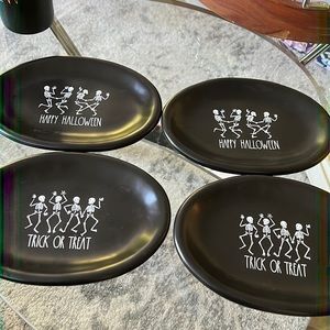 Rae Dunn Halloween Plates
